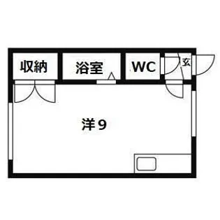 YKハイム【101号室】の間取り