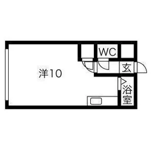 DAIWA南郷Ⅱ【206号室】の間取り