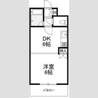 ルシール88【7階】の間取り