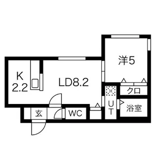 MTガーデンEast II【2階】の間取り