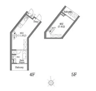 コムス上原の間取り