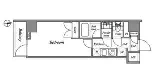 ザ・レジデンス神楽坂Ⅰ【1階】の間取り