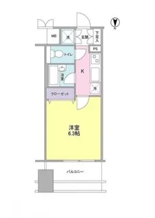 プロスペクト・グラーサ広尾【3階】の間取り