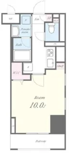 1Kの間取り画像