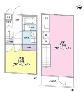 シルバラード広尾の間取り