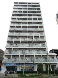 プラウドフラット白金高輪【13階】の外観