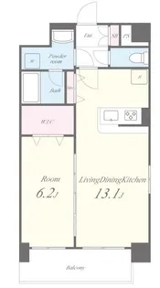マ・メゾン浅草橋【6階】の間取り