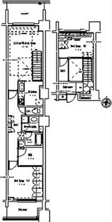 2SLDKの間取り画像