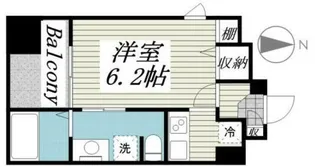 グランデュオ恵比寿Ⅱ【7階】の間取り