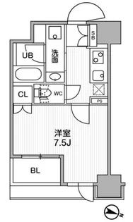 東神田テラスレジデンス【2階】の間取り