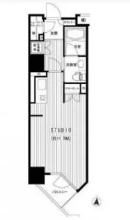 フィールエー渋谷【10階】の間取り