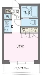 パークフロント西新宿【6階】の間取り