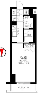 コンパートメント東京中央【1階】の間取り