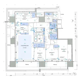 晴海フラッグシーヴィレッジA棟【8階】の間取り