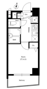 メインステージ南麻布Ⅱ【2階】の間取り
