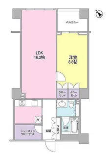 フォレストタウン参宮橋【4階】の間取り