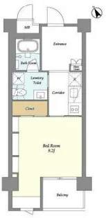 ガーデン原宿【2階】の間取り