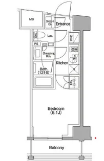 ザ・パークハビオSOHO代々木公園【4階】の間取り