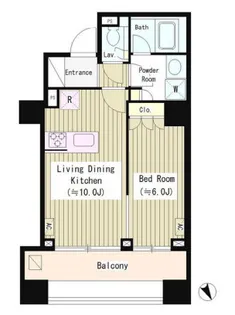 シティカレント南青山【5階】の間取り