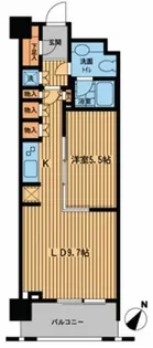 プライムアーバン日本橋横山町【6階】の間取り