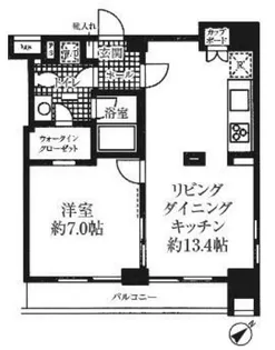 HF銀座レジデンス【12階】の間取り