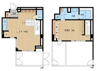 1LDKの間取り画像
