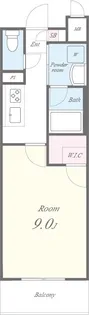 モンテルーチェ【2階】の間取り