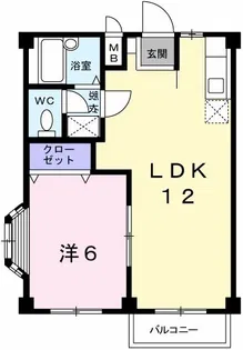 エルディムSB【2階】の間取り