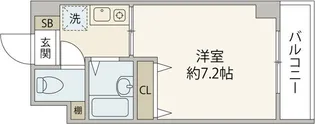 ソフィアコート住吉【204号室】の間取り