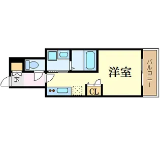 月光東蟹屋【4階】の間取り
