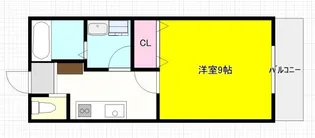 南観音レジデンス【209号室】の間取り