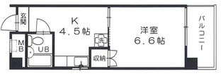 川本ビル【5階】の間取り