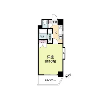 S-FORT中広通り【8階】の間取り