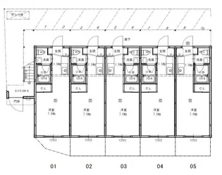 1Rの間取り画像
