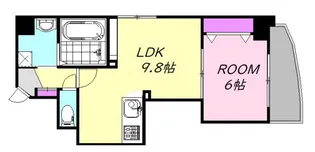 ラブリエ舟入中町【10階】の間取り