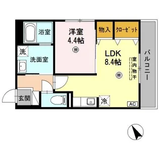 UMWELT BILD DREI【3階】の間取り