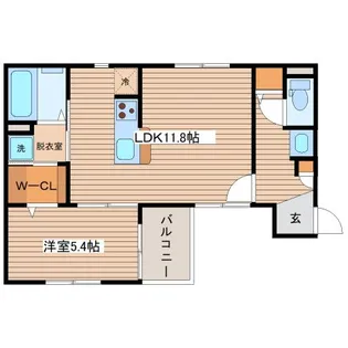 Cocon翠【2階】の間取り