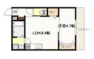 宇品御幸五丁目新築(仮称)【301号室】の間取り