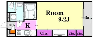 St.Field曙【3階】の間取り