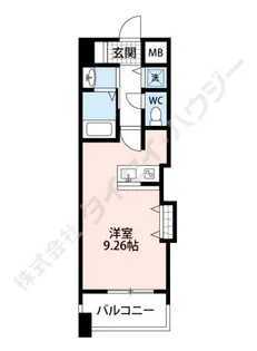 グラビスコート加古町【11階】の間取り