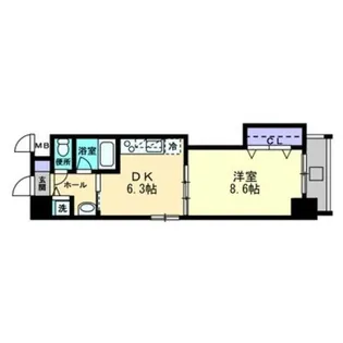 プレシャス・コーホー【3階】の間取り