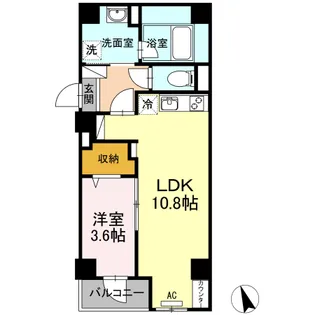 MK Soleil 国泰寺【4階】の間取り