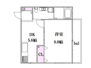 メゾンヴェルテ【1階】の間取り