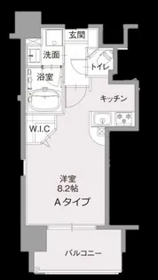 フリートフォルヴィラ【9階】の間取り