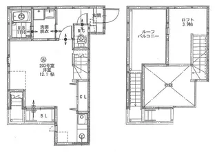 Maisonetic 東雲【2階】の間取り