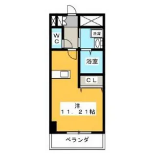 Kafuu Court 矢賀【5階】の間取り