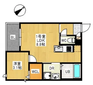Regalest Villa 西川口(仮称 REGALEST 西川口)【3階】の間取り