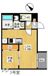 REGALEST MILAN【3階】の間取り