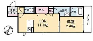 Forest Akebono【A0103号室】の間取り