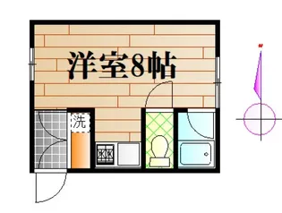 細川ビル【4階】の間取り